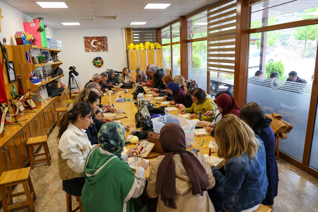 Konya’da eğitim sınıfın dışına taşınıyor! Öğretmenler doğanın içinde eğitime hazırlandı 5